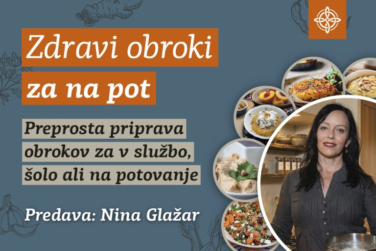 Zdravi obroki tudi na poti